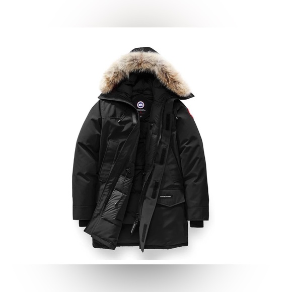 Canada Goose- Langford Coyote Trim Slim Parka. Size M - Picture 2 of 16